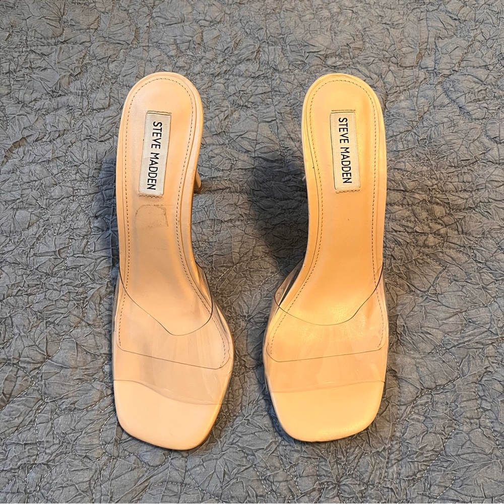 Steve Madden Women's Clear Heels